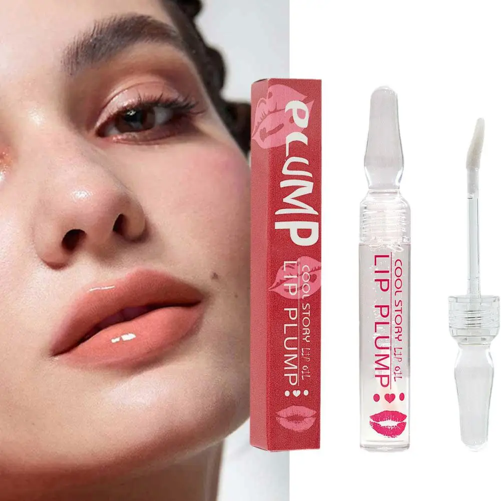 Lippen pralles Serum erhöhen die Elastizität der Lippen reduzieren feine nähren Lippen sexy Reparatur essentielle Volumen linien Instant Öl glasur gl b2u1