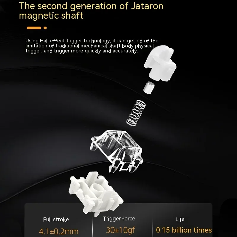 IROK ND75 Magnetic Switch Mechanical Keyboard RGB Wired Keyboards Gaming Keyboards Hot-Swap Custom Office PC Gamer Keyboard Gift