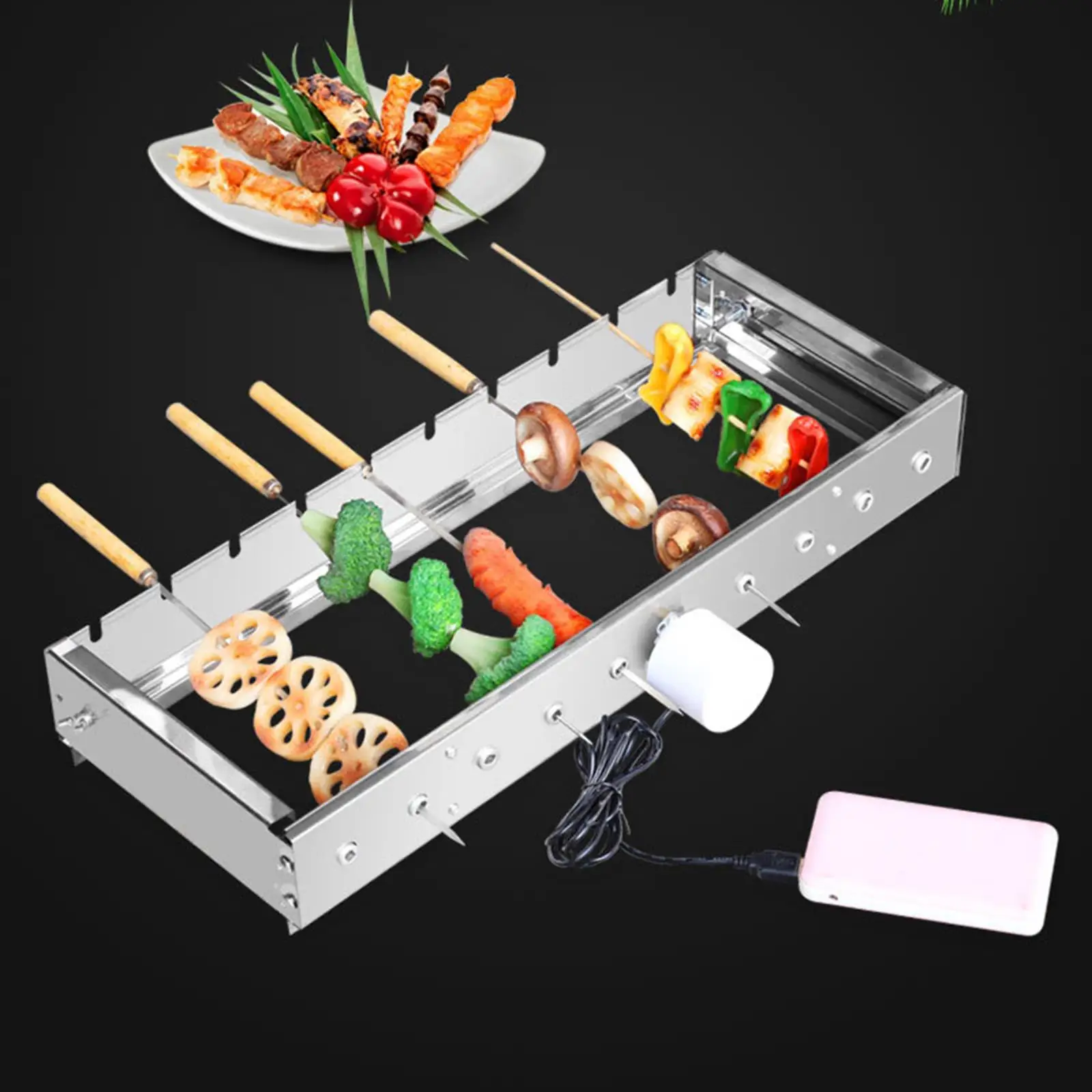 Automatic Rotary Frame Accessories Adjustable Width Sturdy Reusable Universal
