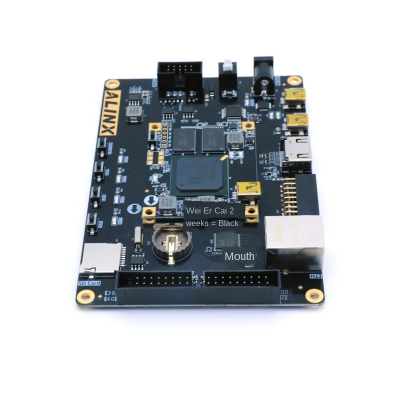 Alinx XILINX FPGA Black Gold Development Board Spartan-7 VIVADO AX7050 XC7S50FGG484 Companion video tutorial