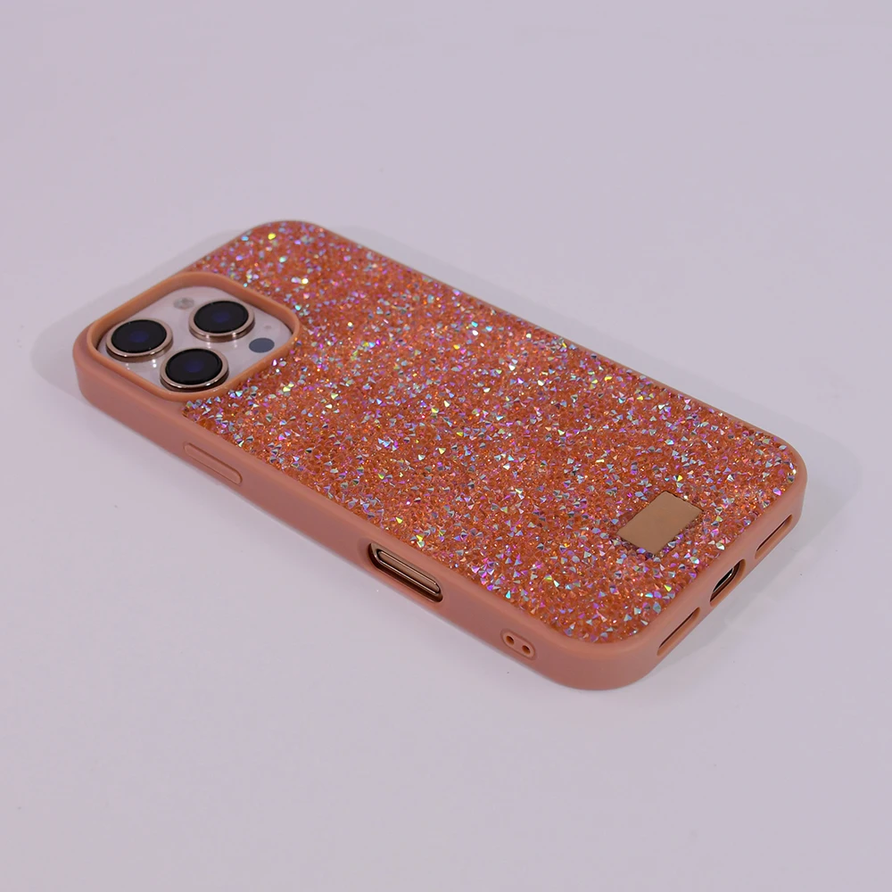 Luxury Crystal For Apple Iphone 16 15 14 13 12 Pro Max Phone Case Premium 3d Rhinestone Bling Fashion Shockproof Diamond Cover