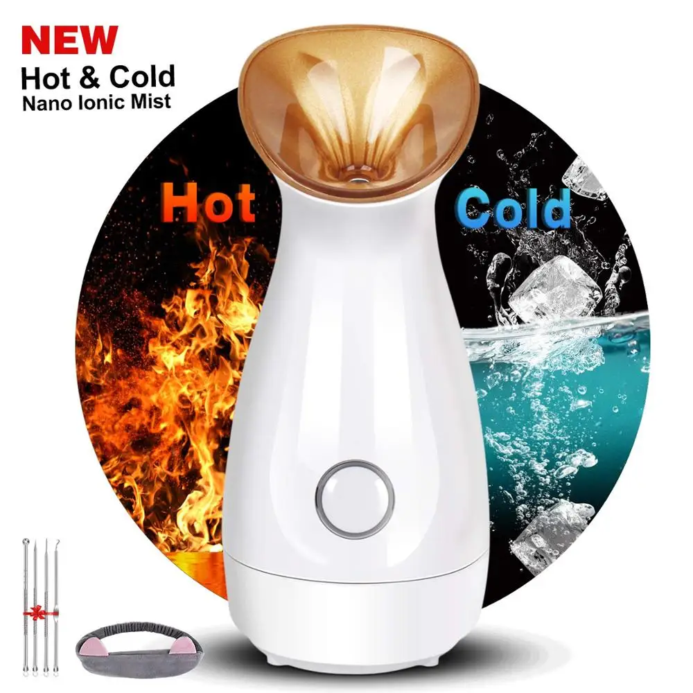 New Face Spa Electric Ionic Beauty Equipment Nano Mister Spray Steamer