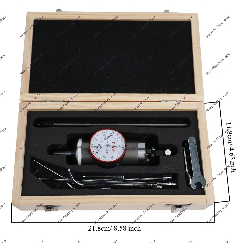 Precision Central Scale Indicator 0-3mm Position, 0.01mm Indication Accuracy, Precision Instrument for Precise Measurements