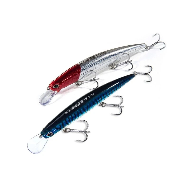 BM XIEDAO 1# Lure fishing in shallow and deep bays of freshwater for bass with floating and hard baits such as minnows.