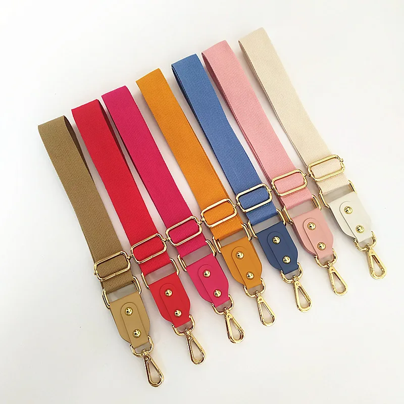 

Solid Color Handbag Straps Adjustable Long Bag Strap Crossbody Accessories for Crochet Bags