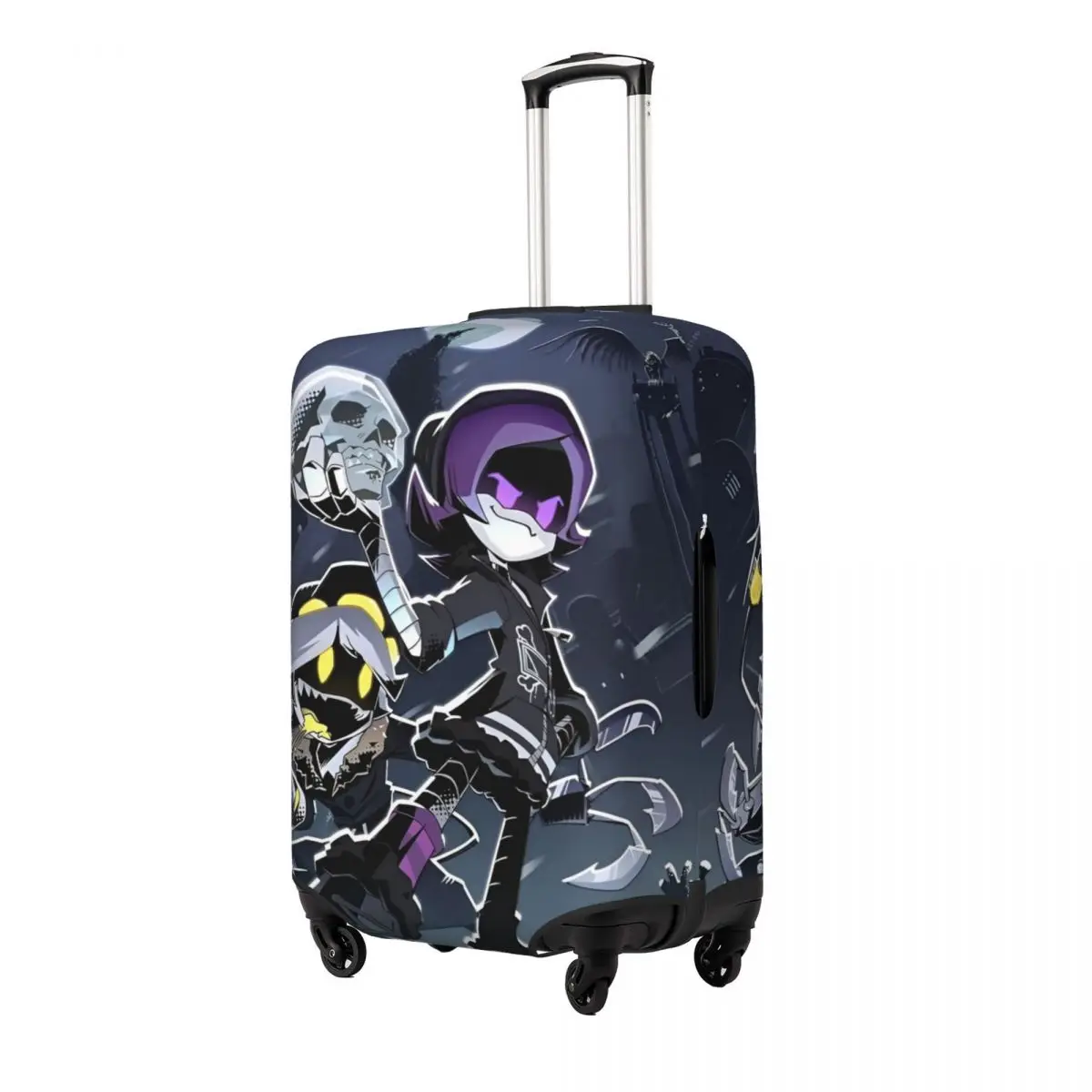 Robot Murder Drones V Uzi Suitcase Cover Flight Cruise Trip Strectch Luggage Supplies Protector