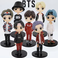 7styles 15CM KPOP Star Group PVC Figure Model Toys Bangtan Boys Groups A.R.M.Y Action Figures Doll girls gifts