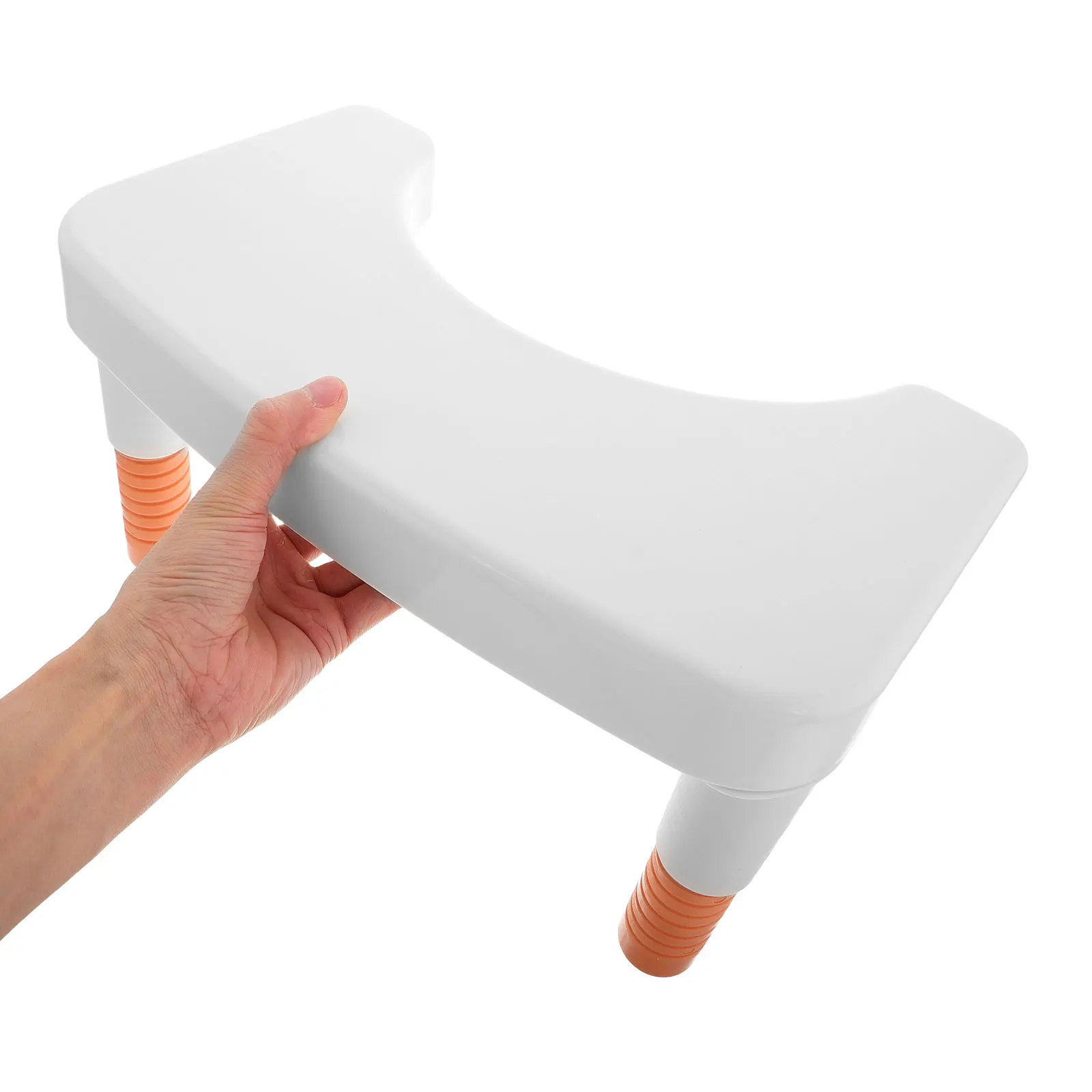 

Toilet Stool Adjustable Height Squat Adult Kids Potty Seat Footrest Bathroom Pooping Aid Stable Design Portable Stool