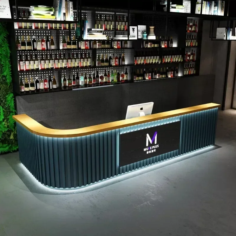 Shop Counter Reseption Customer Entrances Tables Shop Service Counter Hairdresser Bank Armable Luxurious Office Hairdressing