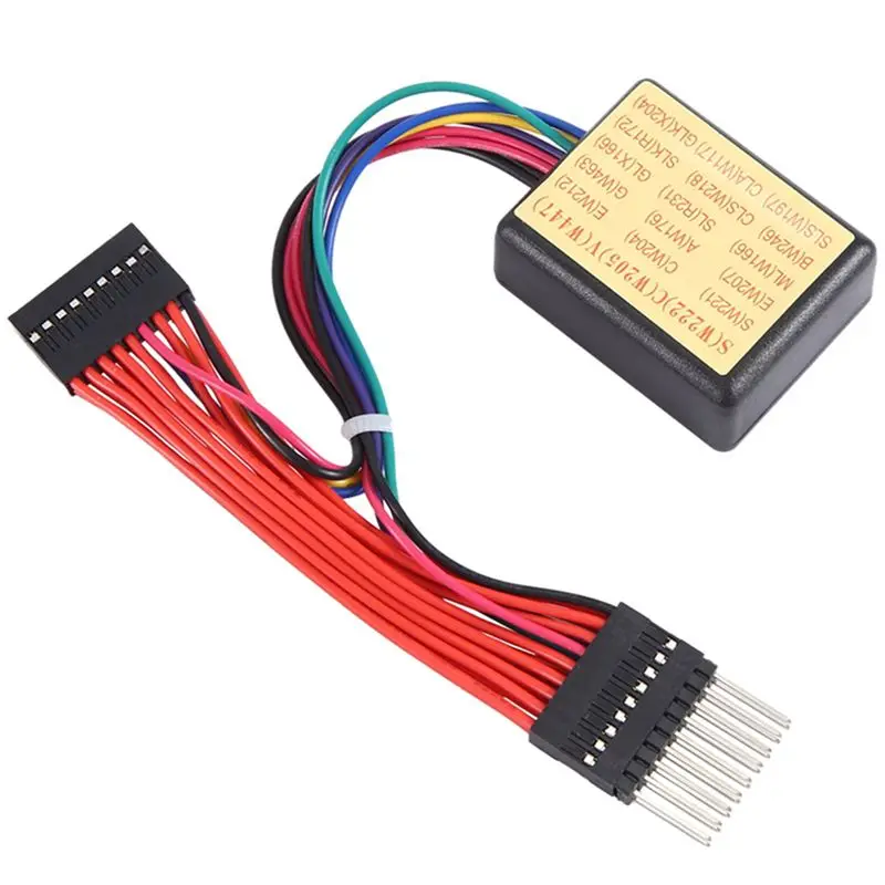 M93K-10X Car Instrument Filter For Mercedes Benz W205 W222 W447 W221 W212 W204 W176 X204 KM Filter Kilometer Can Blocker Fit