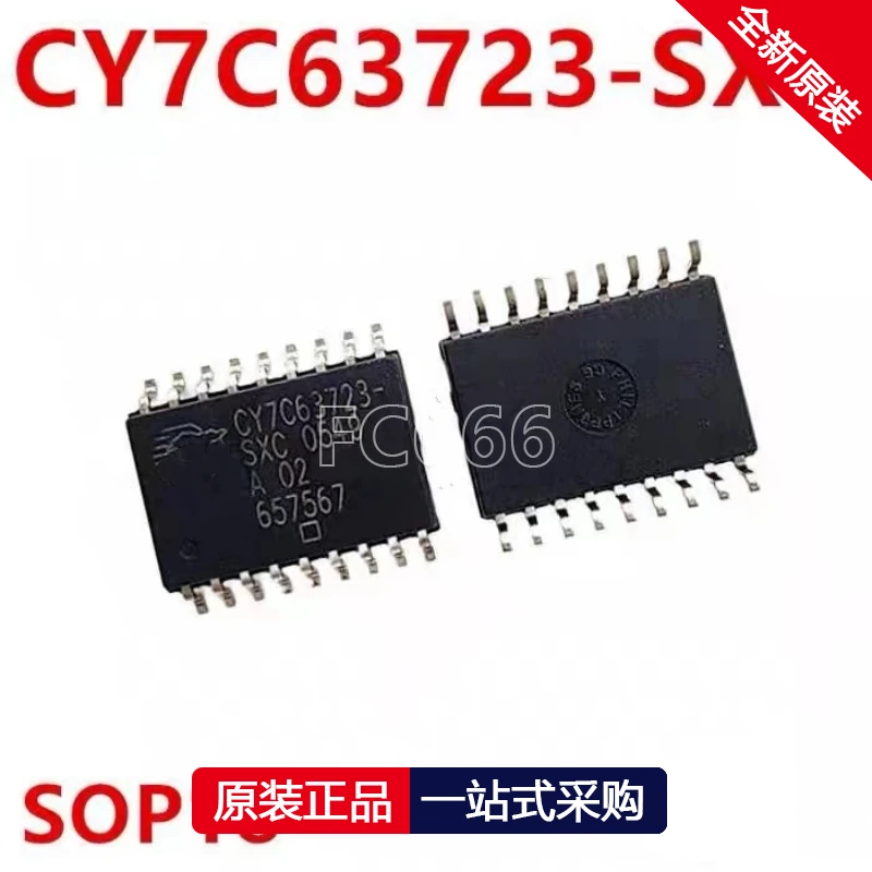 1PCS CY7C63723-SXC CY7C63723 SOP18 Microcontroller IC chip