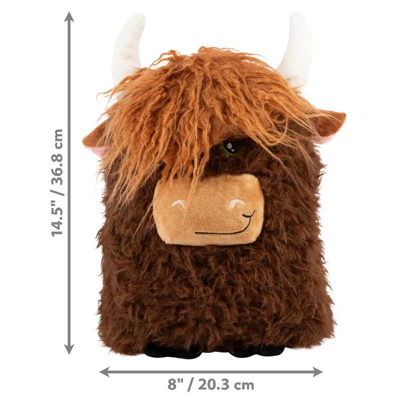 KONG Comfort Jumbo Highland Cow, sortiert, XL-Größe – Detail 4