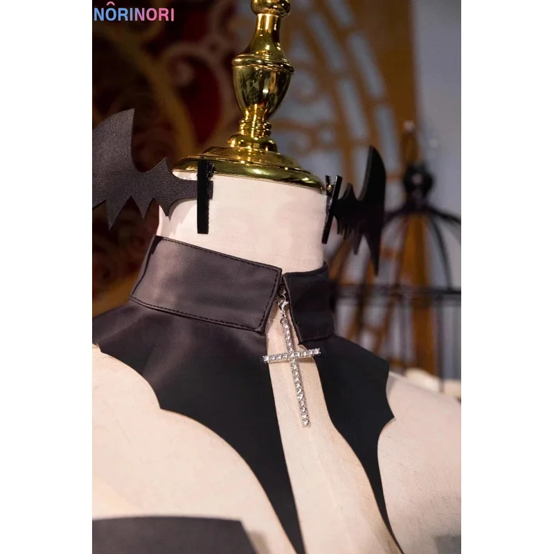 CyAnime Shugo شارا تأثيري Tsukiyomi Utau زي الملابس شعر مستعار أحذية موحدة تأثيري لوليتا نمط حفلة الهالوين امرأة Koakuma