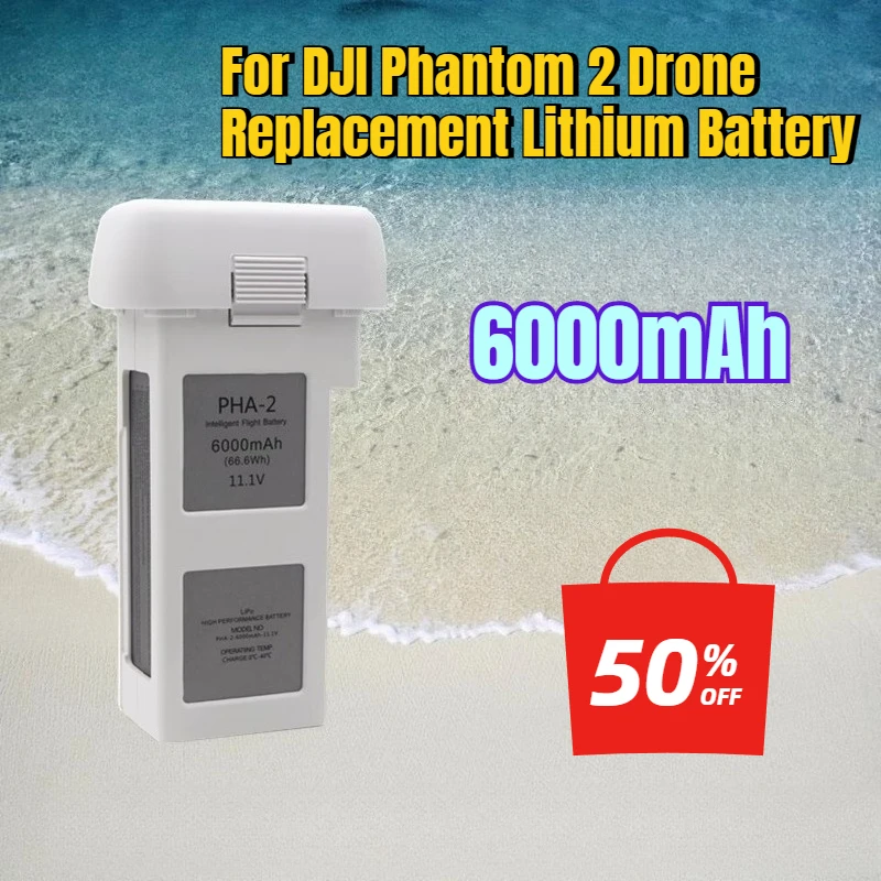 

6000mAh for DJI Phantom 2 Drone Replacement Lithium Battery