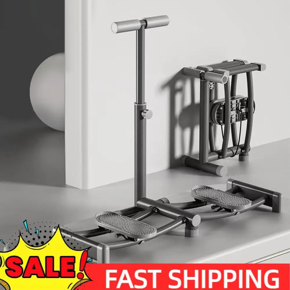 

Pelvic Floor Muscle Training Device Foldable Indoor Ski Training Equipment LCD Display for Body Muscle Strengthening Accessories