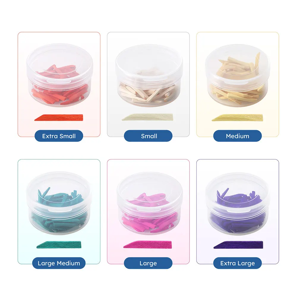 50 قطعة Azdent الأسنان الخشب أسافين خشبية الأسنان الفجوة إسفين مصفوفة مصفوفات السد مركب فاصل الأسنان أدوات العناية بالفم طب الأسنان