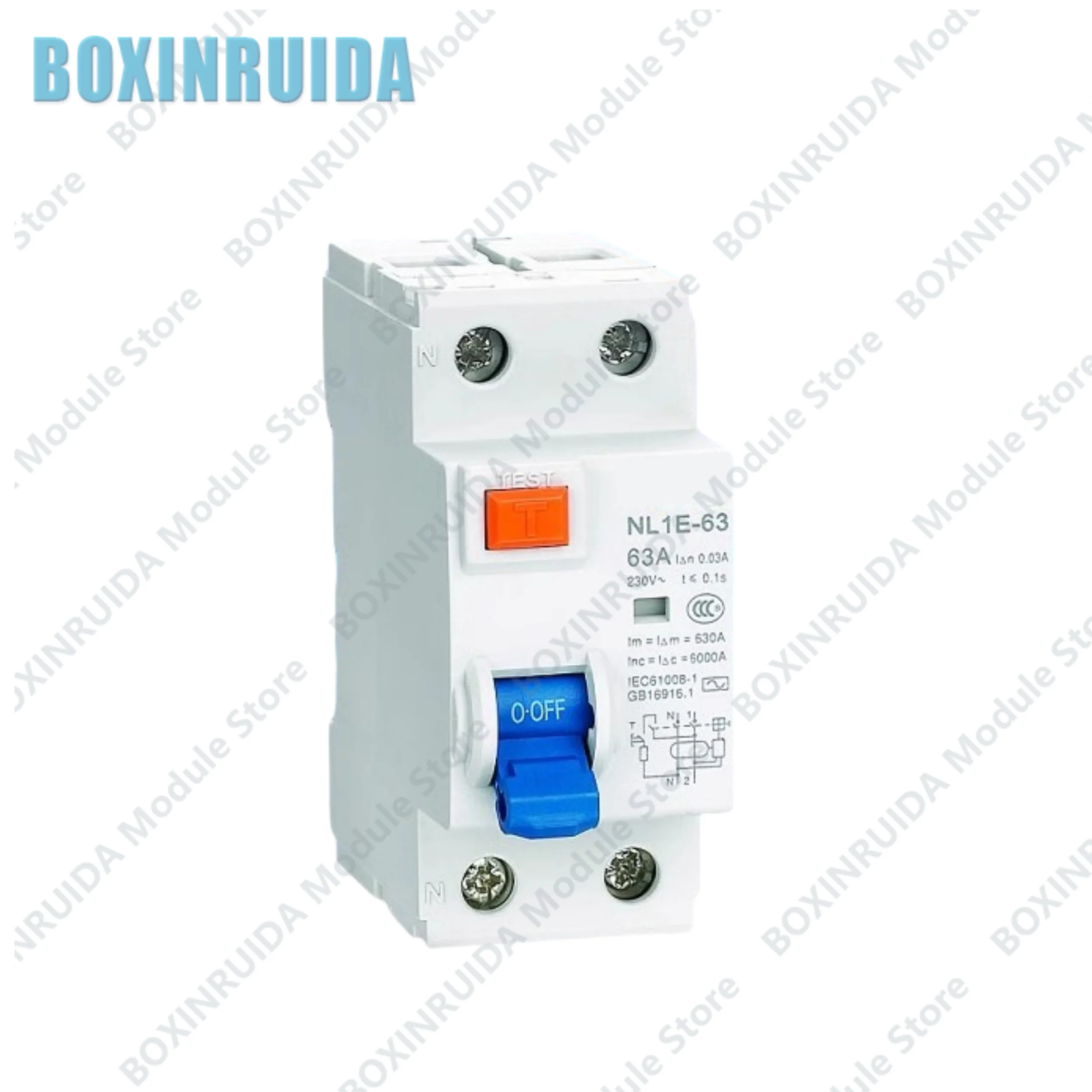 Brand new original Leakage circuit breaker NL1E-63 1P+N 25A 40A 63A