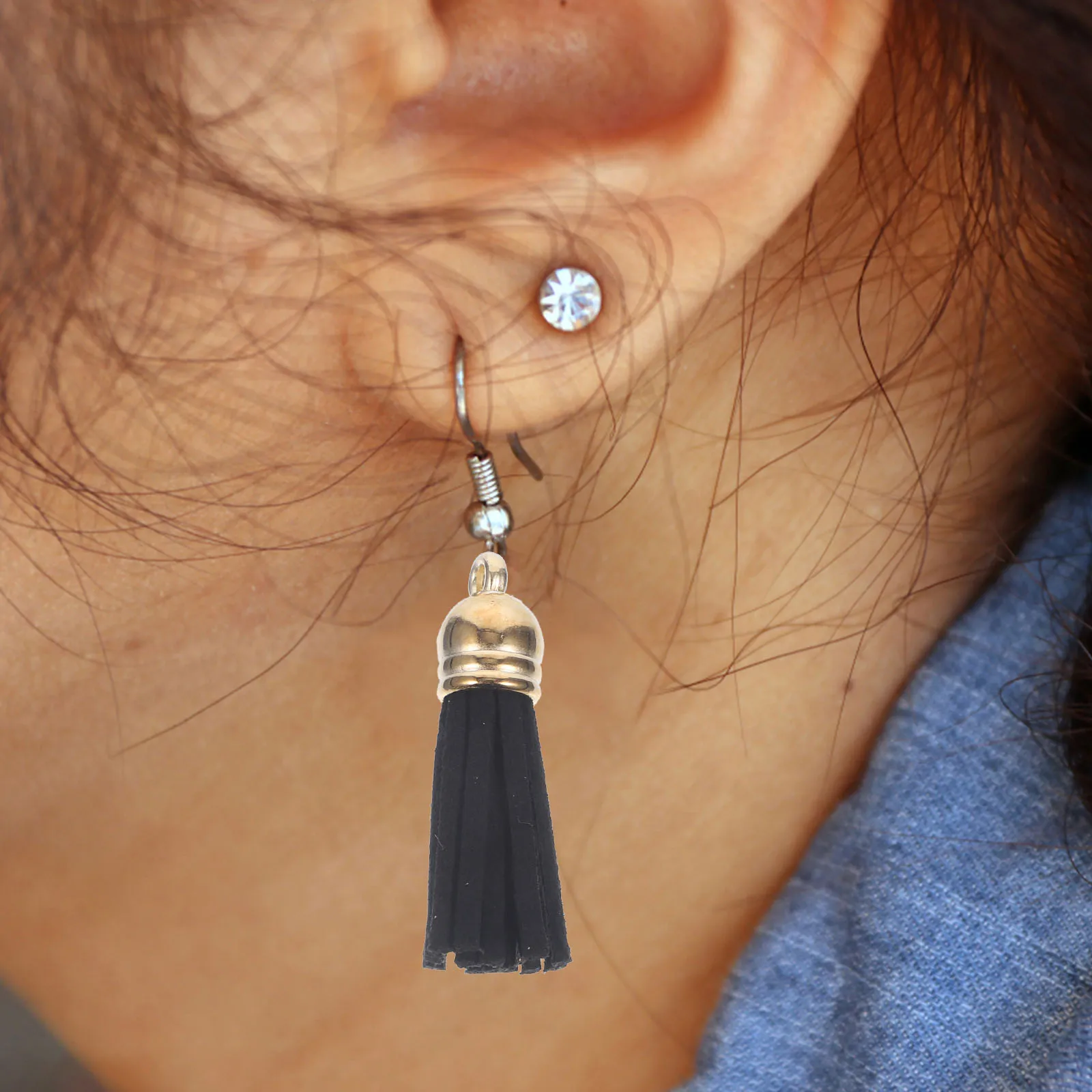 

100 шт. струящиеся украшения с кисточками для поделок, брелки, серьги, сумки, аксессуары «сделай сам», износостойкие кисточки, оптом