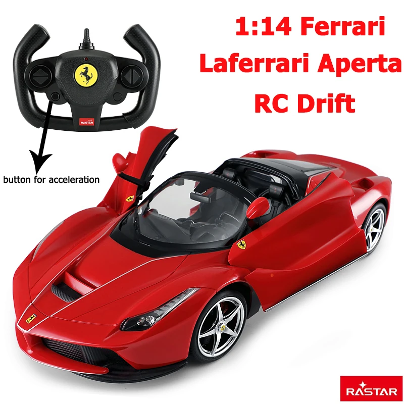 Rastar Ferrari LaFerrari Aperta RC Car Drift 1:14 600mAh Remote Control Cars Model Toy Gift For Children Adults