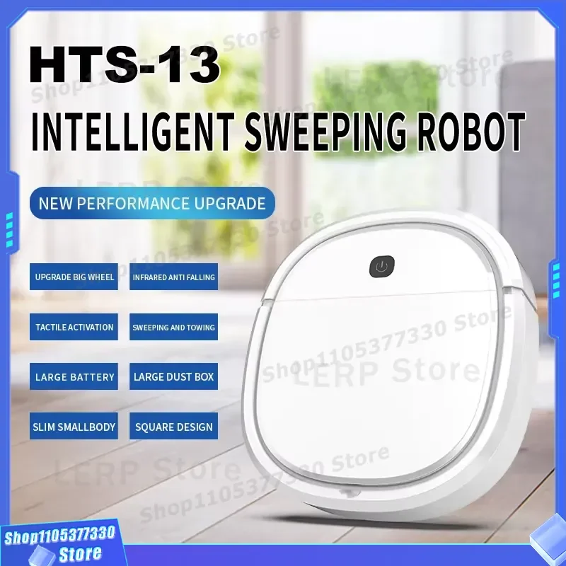 Smart Home Robot Vacuum Cleaner with WIFI App Control Automatic Floor Sweeping Device for Hardwood and Tile Cleaning Wireless