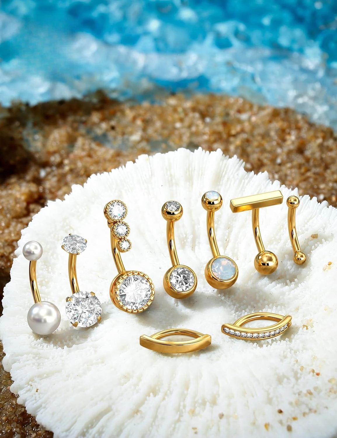 Drperfect 1個入り ベリーボタンリング サージカル - Septum Clicker Ring のレビューと価格