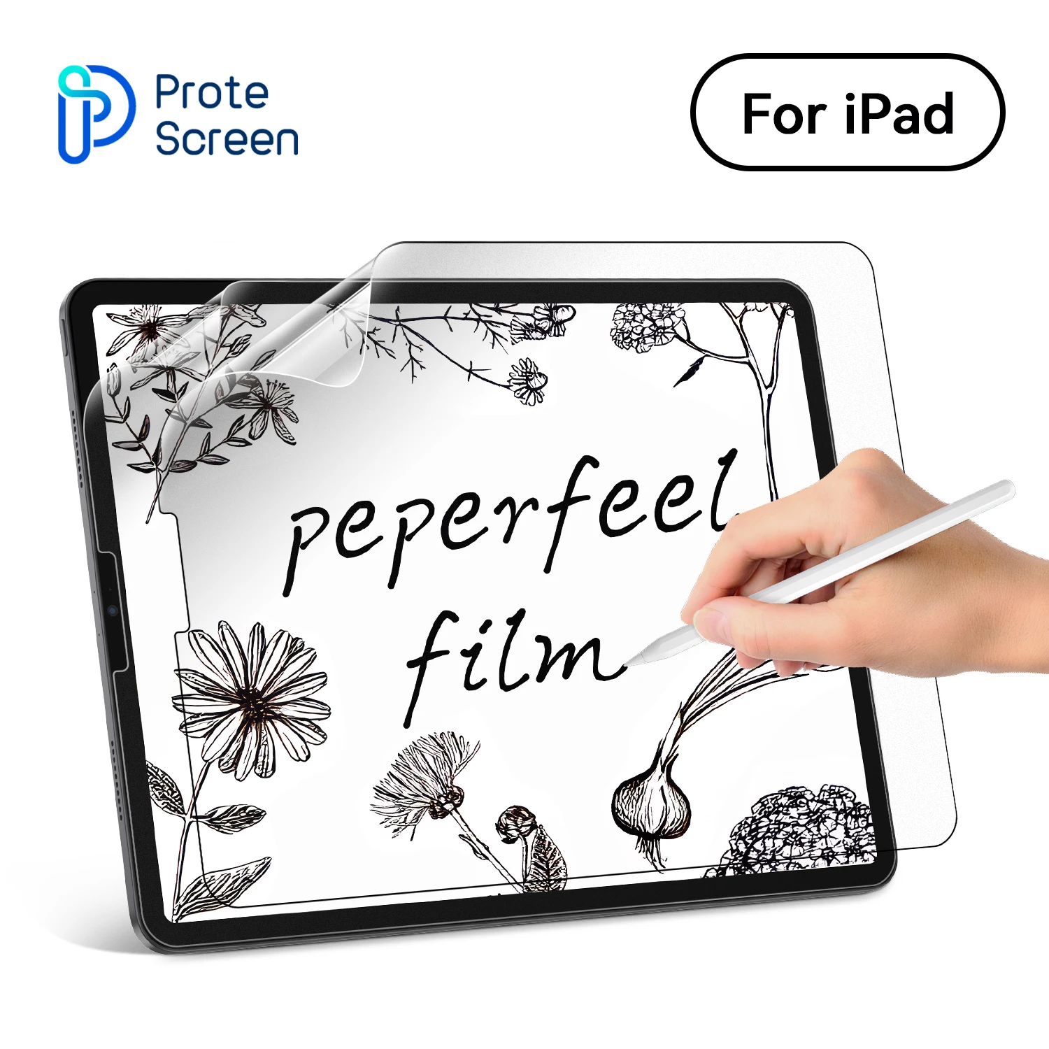 

Матовая защитная пленка Protescreen (2 шт.) для iPad Pro 11/13 дюймов, антибликовая, с фильтром синего света
