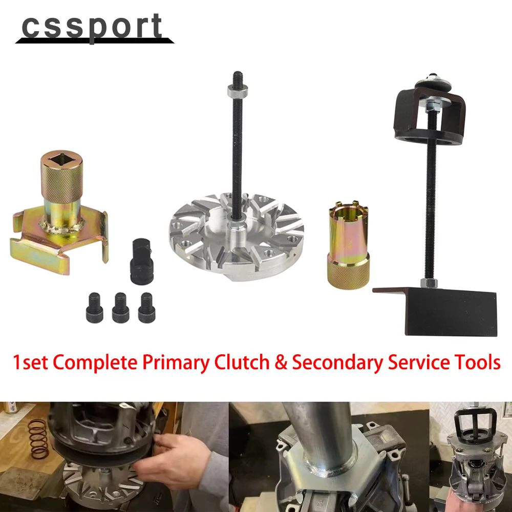 

1Set Complete Primary Clutch & Secondary Service Tools Kit Fits For Polaris RZR 900 1000 & Turbo 1000 Ranger General XP P-90