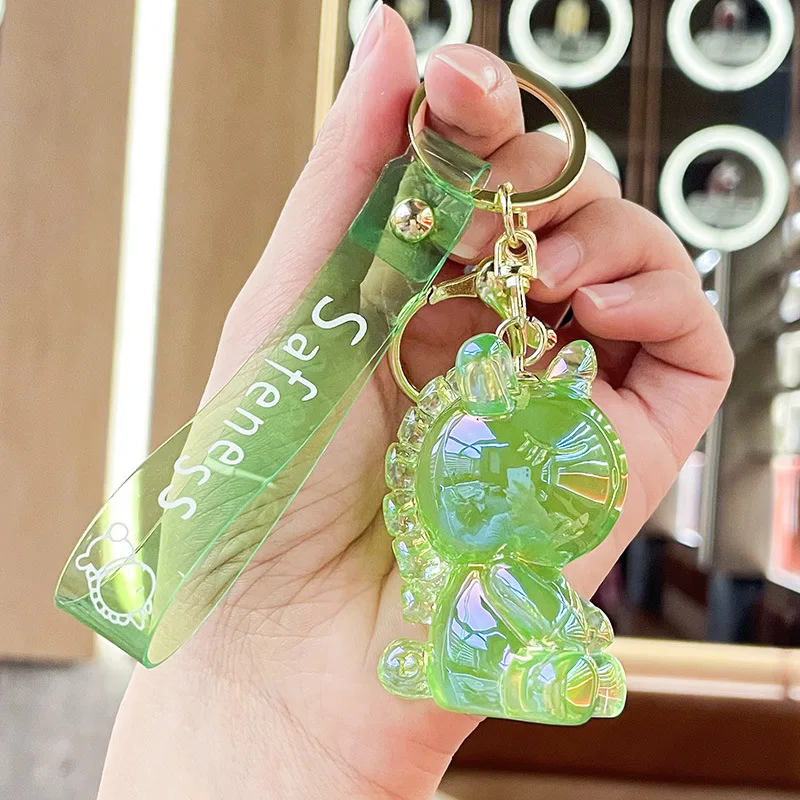 미니소 열쇠고리, 귀여운 액세서리, 트렌디한 가방 펜던트, 열쇠고리