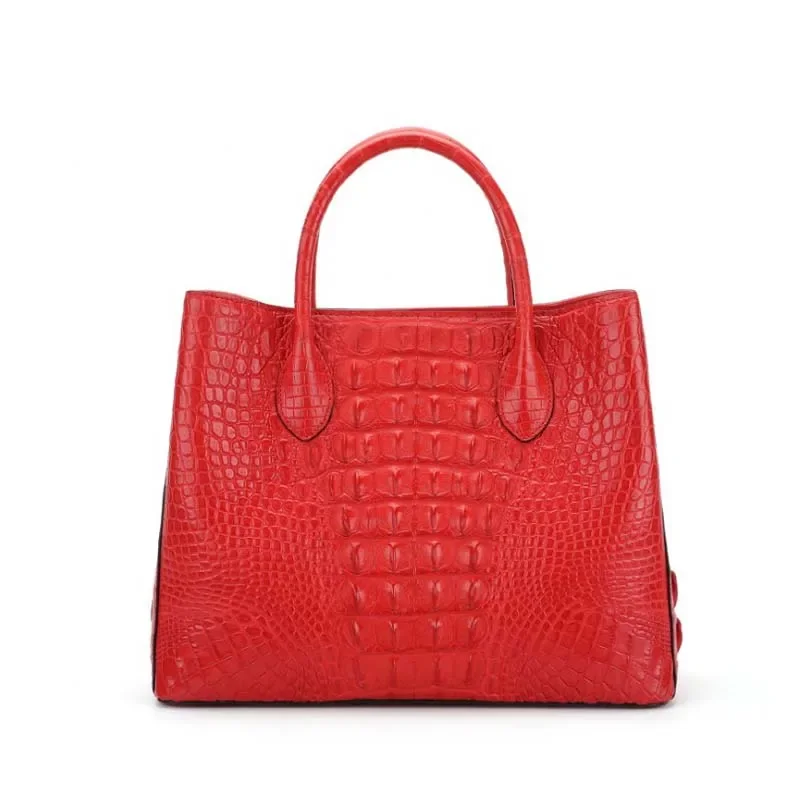 dae  crocodile Female bag  handbag fashion Crocodile head back  lady'cross-body bag women handbag