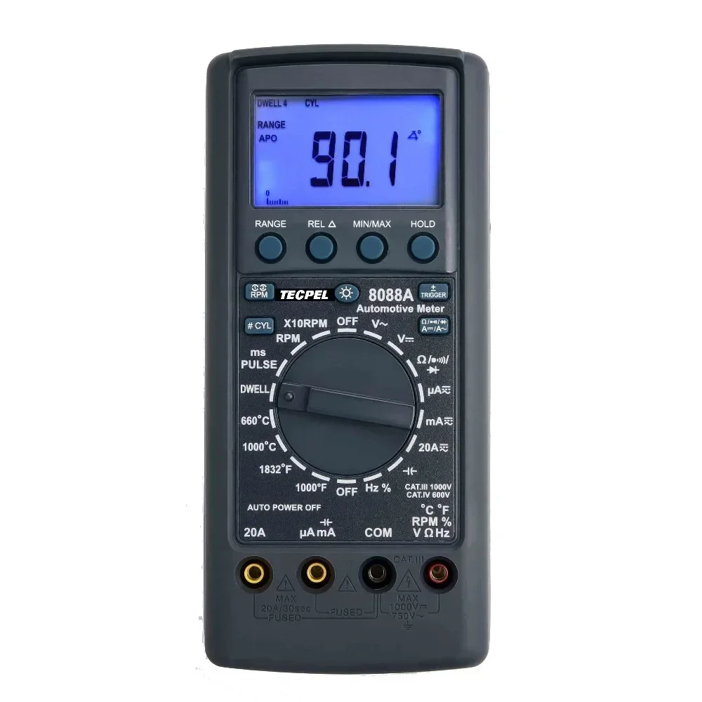 

DMM-8088A Digital Automotive Multimeter 20A Autoranging