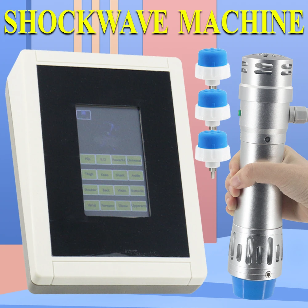 

300MJ Physiotherapy Shockwave Therapy Machine Shock Wave Massager For ED Treatment Relief Body Pain Relaxation Home Use Massager