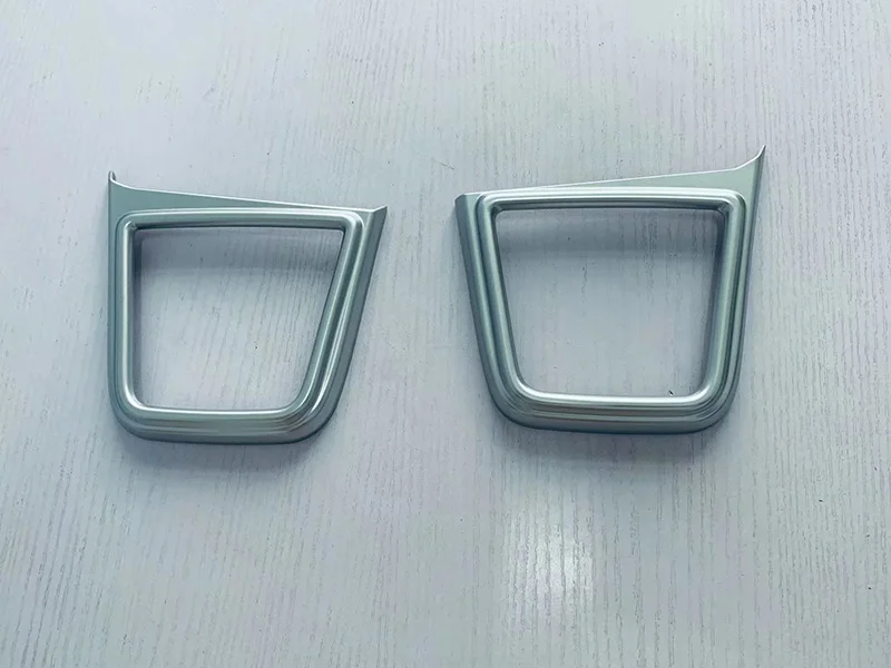 For Daihatsu ATRAI HIJET CARGO 2021 2022 Car Accessories ABS Chrome Front Center Console Cup Drink Holder Cover Trim