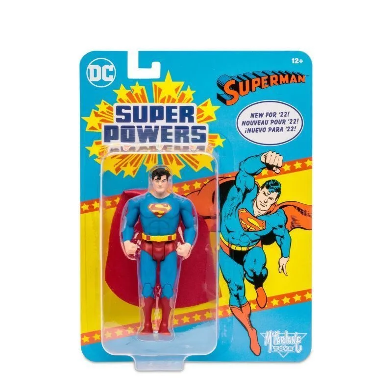 

New Genuine Dc Batman And Superman Character Model Toy Joint Mobility Holiday Gift Desktop Ornament Collectibles