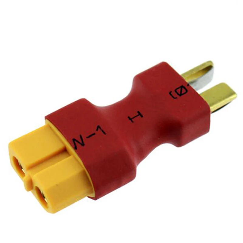 

10 шт. Amass XT60 к Deans T Plug Conversion Connector Мужской Женский адаптер без провода для радиоуправляемого вертолета и квадрокоптера LiPo Batte