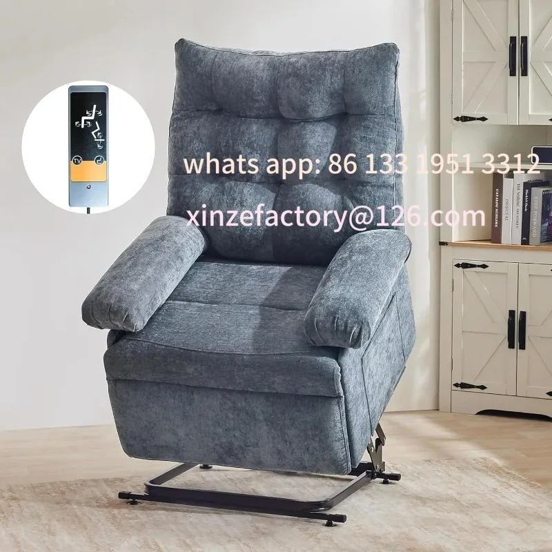 

Customizable Redlife Power Lift Reliner Chair for Elderly Ergonomic Reliner Sofa w/ 3 Motor Power Adjustable Position for Living