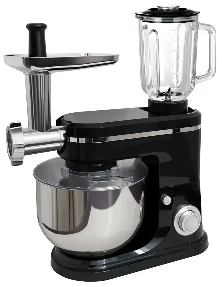 1500W6L 3 In 1 STAND MIXER Blender With Meat Grinder Kitchens Aid Dough Mixer Food Mixer