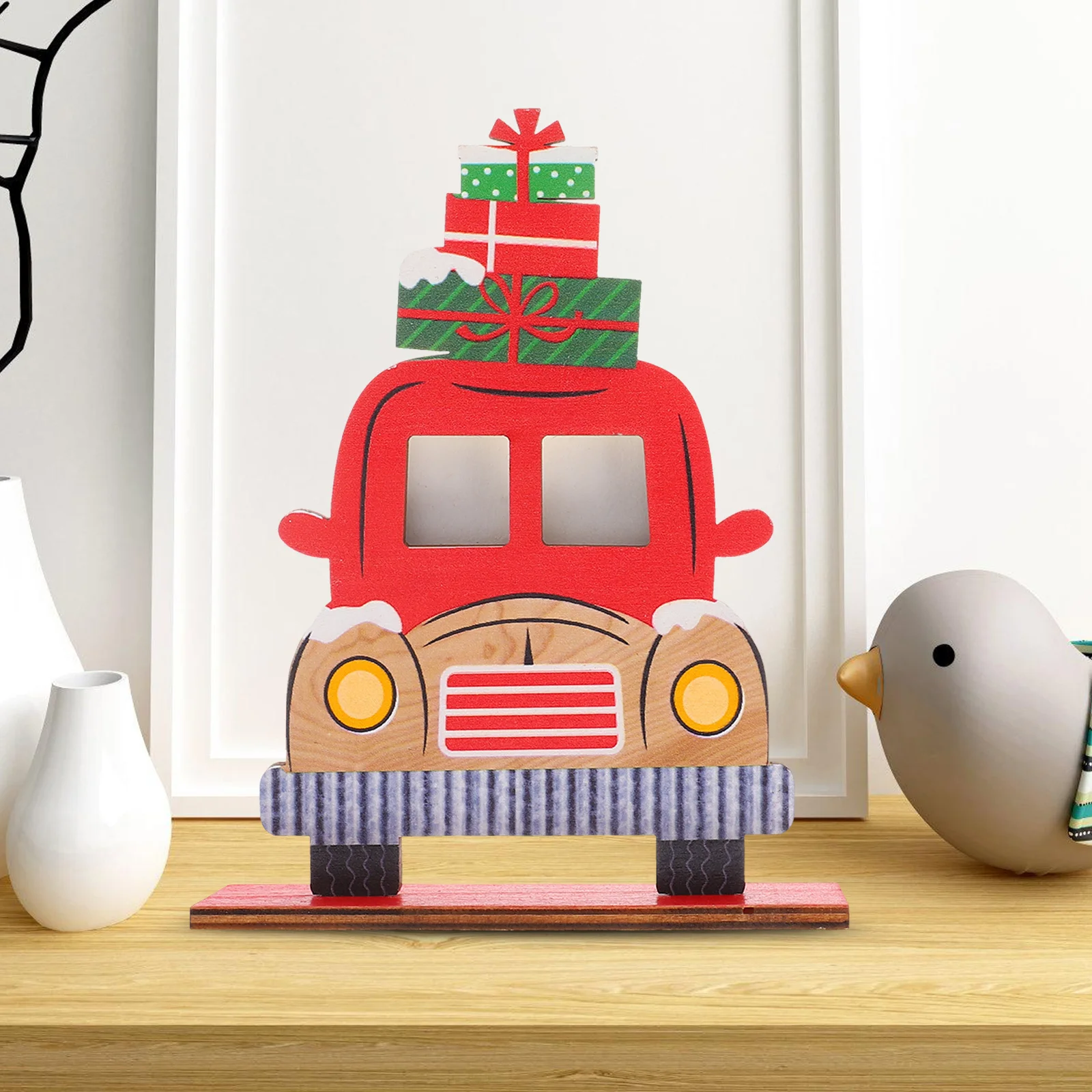

Charming Wooden Truck Christmas Decor Countdown Blocks Xmas Calendar Days Until Holiday Table Ornament Xmas Countdown Blocks