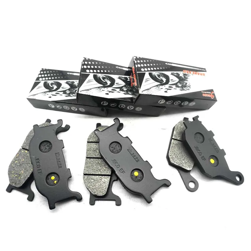 Motocicleta dianteiro e traseiro kit de almofadas de freio, Yamaha FZ6, Fazer 600, 2004, 2005, 2006, 2007, 2008, FZ600S, FZ6N, FZ6S, FZ, 6 S, N