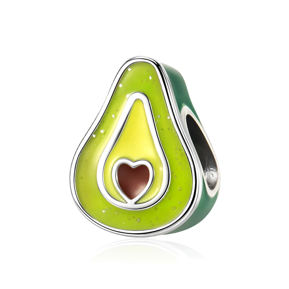 Pan Charms Original Avocado Charm Bracelet Pendant Jewelry