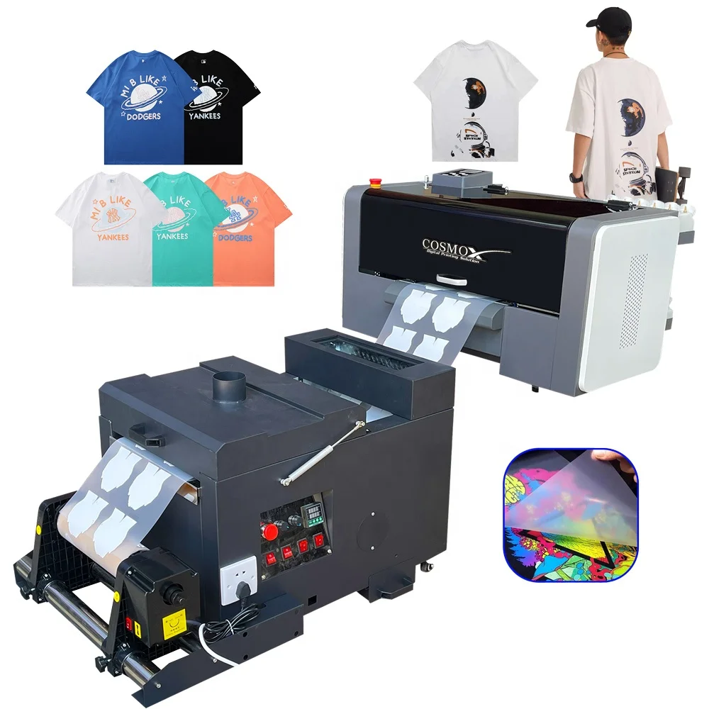 Products subject to negotiation30cm dtf printer a3 dtf direct to film desktop dual F1080 XP600 print head fast printing speed