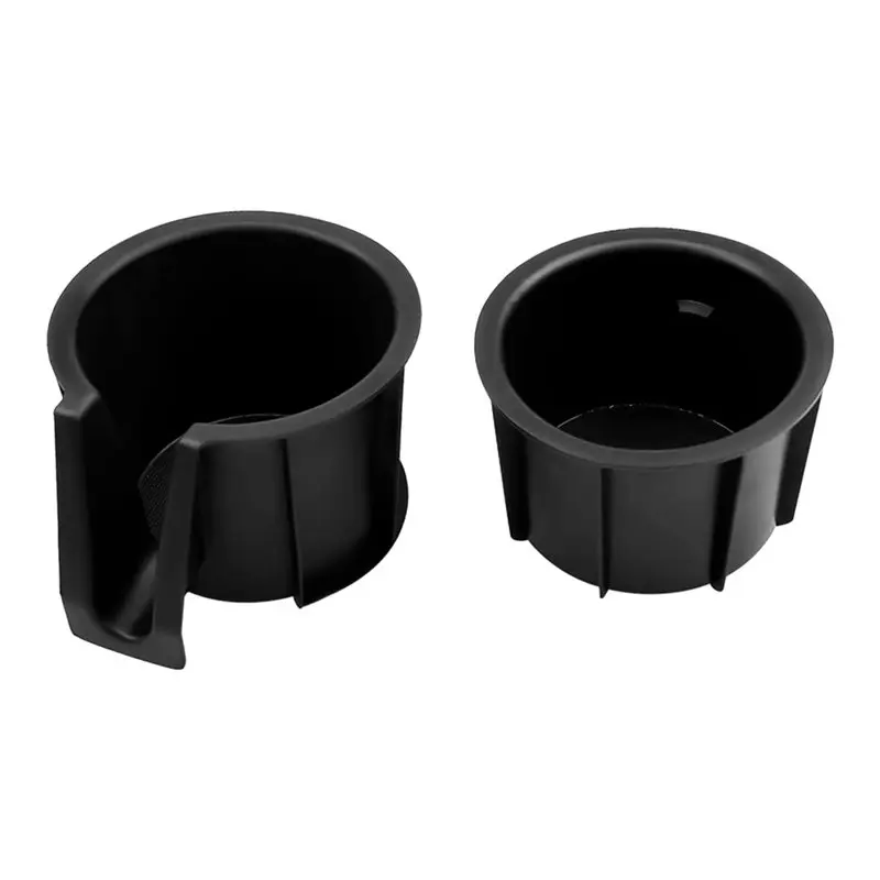 For Toyota 4Runner 2014-2021 Console Cup Holder Insert- 2 Pieces(66992-35030/66991-35030)