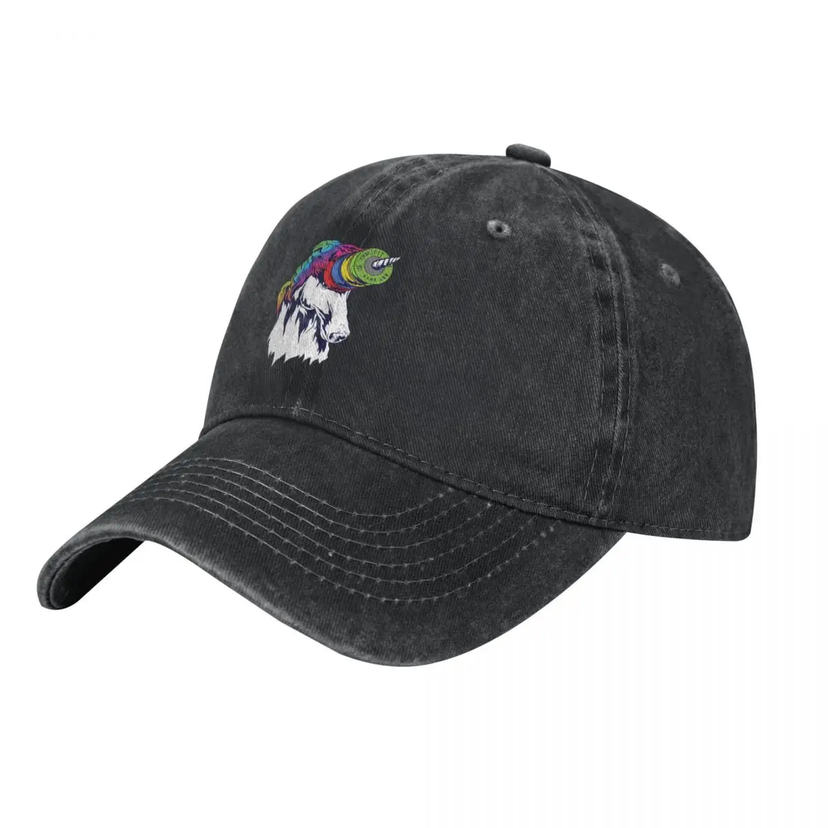 

Unicorn And Competition Plates Racerback Baseball Cap Cotton Hats Cowboy Caps Unisex