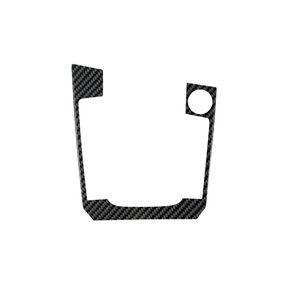 Carbon Fiber Car Interior Transmission Shift Box Panel Trim Sticker For VW Jetta MK7 2019-2023 Car Styling Accessories 2