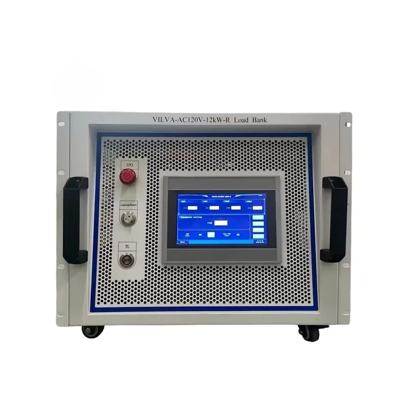 Portable AC Load Bank - 120V 12KW 100A, Ideal As Load Bank for /UPS/Invert/Genset Power Source Testing