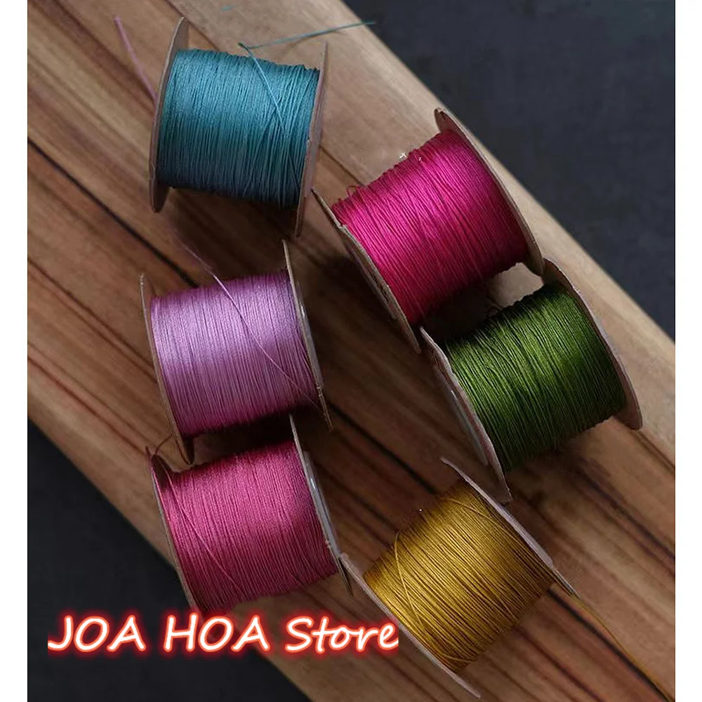 

160M Cord 0.8mm 1mm Chinese Knotting Macrame-Cord Beading Thread String DIY Handmade Braided Bracelet Jewelry Making