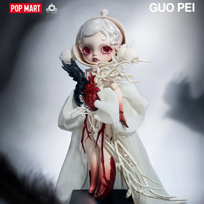 

Коллекционная фигурка POPMART SKULLPANDA x GUO PEI 1/6, серия Action Figure, модель, игрушка, слепой бокс, оригинальная игрушка, кукла, милая аниме-фигурка