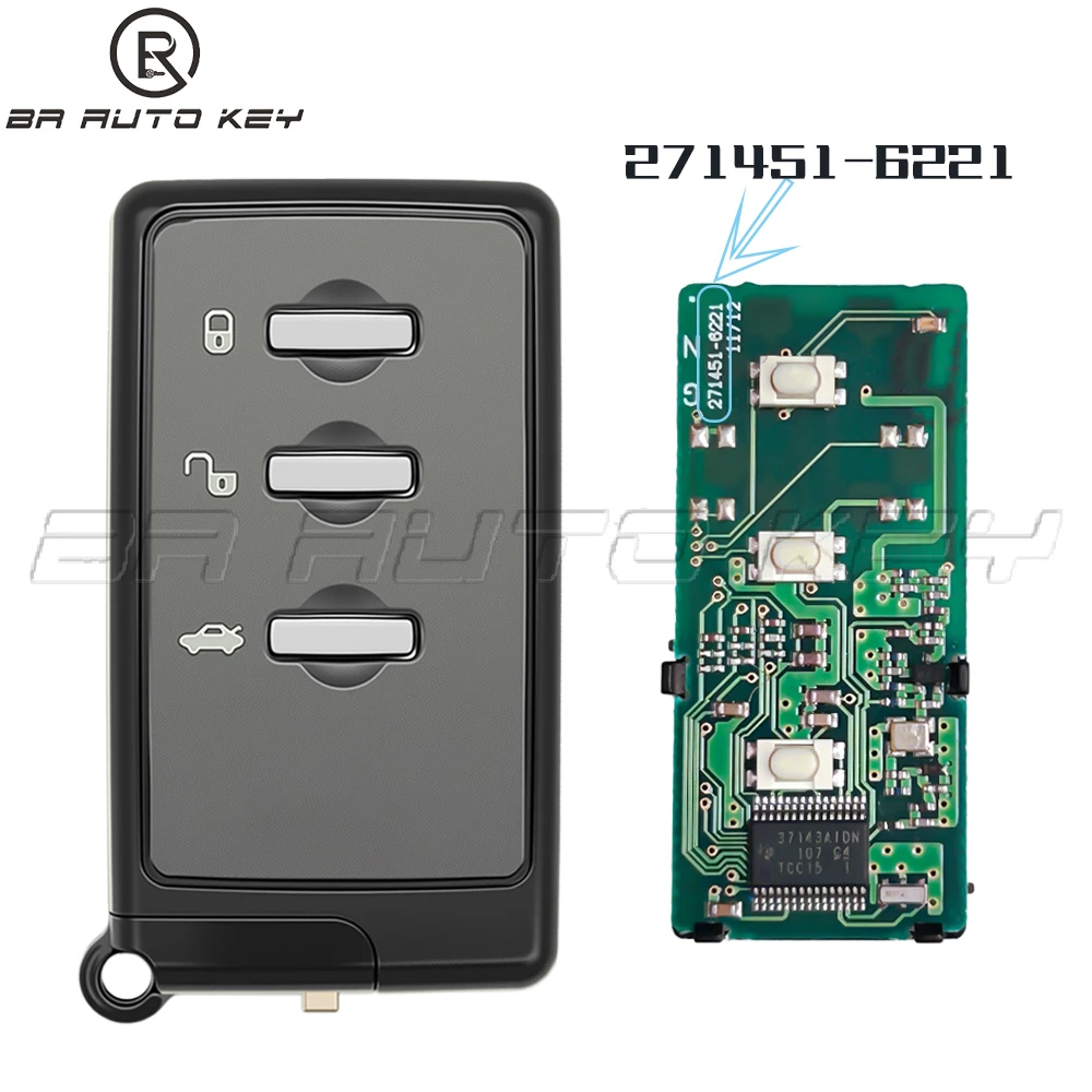 

Original Remote Car key fob for Subaru Exiga Impreza Forester Legacy Outback Oem key 271451-6221 0751 312.15Mhz 4D Chip DST40