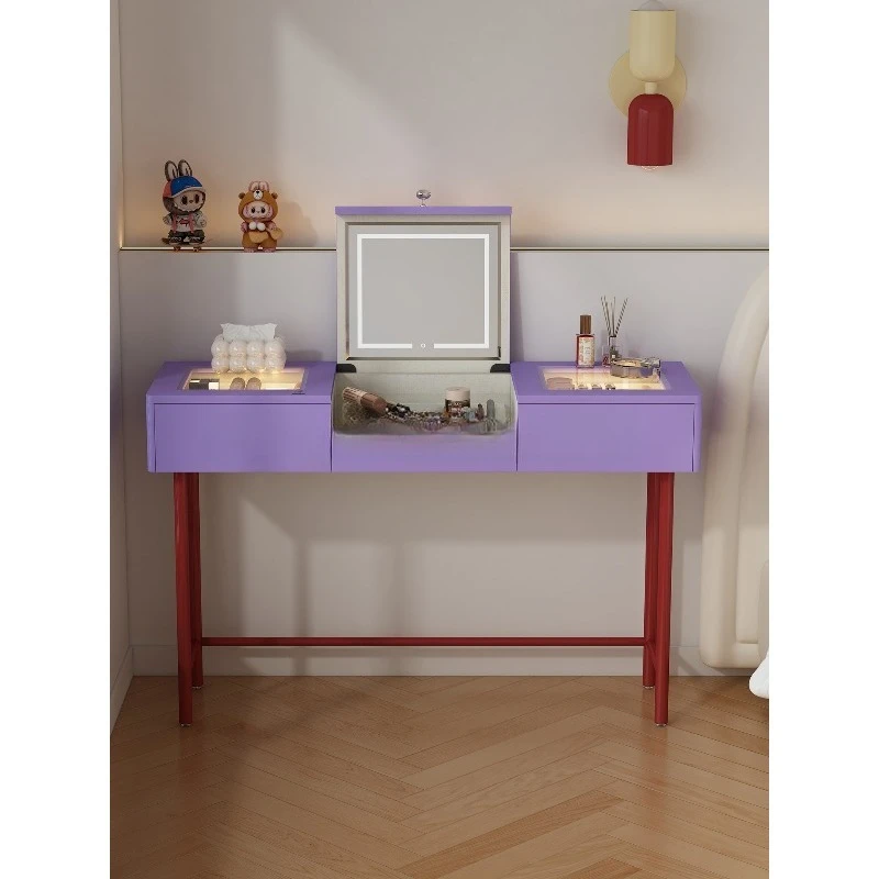 Simple tone medieval Bauhaus dresser makeup table
