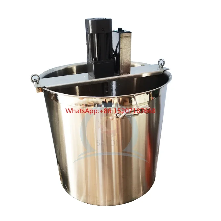 food grade syrup cooking machine jam sandwich pot industrial cooking jacketed kettle with agitator