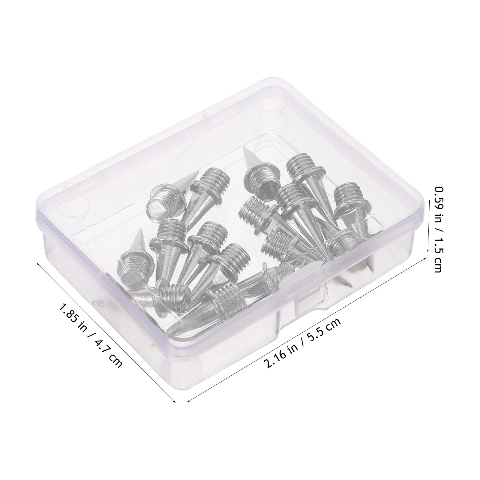 مجموعة واحدة من مسامير الأحذية المعدنية، مسامير القفز المعدنية البديلة للجري، أحذية التدريب، قبضة سبايك للأحذية